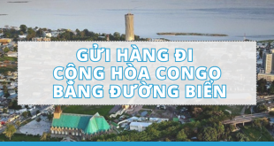 gửi hàng đi Cộng hòa Congo bằng đường biển