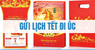 Gửi Lịch Tết Đi Úc